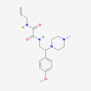 N1-allyl-N2-(2-(4-methoxyphenyl)-2-(4-methylpiperazin-1-yl)ethyl)oxalamide