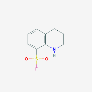 molecular formula C9H10FNO2S B2685849 1,2,3,4-四氢喹啉-8-磺酰氟 CAS No. 2375270-99-6