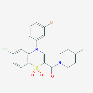 4-(2-ethyl-1,3-thiazol-4-yl)-N-(3-methylbutyl)benzamide