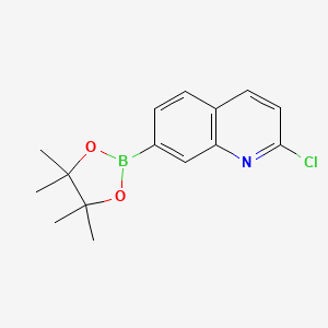 2-Chloro-7-(4,4,5,5-tetramethyl-1,3,2-dioxaborolan-2-yl)quinoline