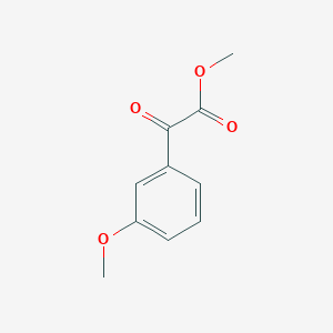 molecular formula C10H10O4 B2686043 Methyl 2-(3-methoxyphenyl)-2-oxoacetate CAS No. 83585-22-2