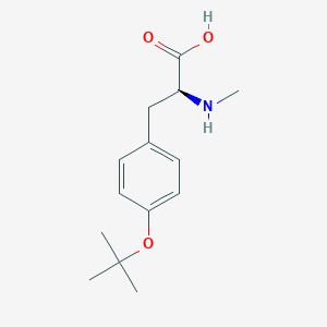 molecular formula C14H21NO3 B2686052 H-MeTyr(tBu)-OH CAS No. 343631-38-9