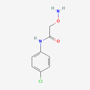 molecular formula C8H9ClN2O2 B2686074 2-(aminooxy)-N-(4-chlorophenyl)acetamide CAS No. 35251-43-5