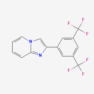 2-[3,5-Bis(trifluoromethyl)phenyl]imidazo[1,2-a]pyridine
