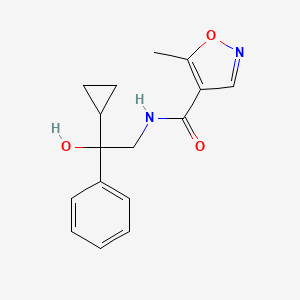 N-(2-cyclopropyl-2-hydroxy-2-phenylethyl)-5-methylisoxazole-4-carboxamide