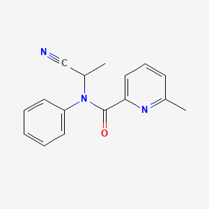 N-(1-Cyanoethyl)-6-methyl-N-phenylpyridine-2-carboxamide