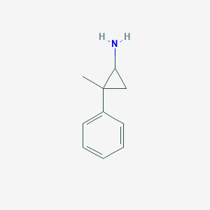 Cyclopropanamine, 2-methyl-2-phenyl-
