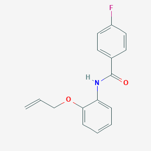 N-[2-(allyloxy)phenyl]-4-fluorobenzamide