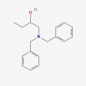 molecular formula C18H23NO B2686419 1-(Dibenzylamino)butan-2-ol CAS No. 408331-08-8
