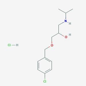 1-((4-Chlorobenzyl)oxy)-3-(isopropylamino)propan-2-ol hydrochloride