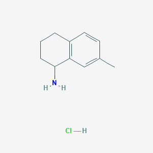 7-Methyl-1,2,3,4-tetrahydronaphthalen-1-amine hydrochloride