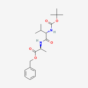 molecular formula C20H30N2O5 B2686498 Boc-缬氨酸-苄醇酯 CAS No. 77946-33-9