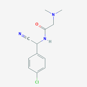 N-[(4-Chlorophenyl)-cyanomethyl]-2-(dimethylamino)acetamide