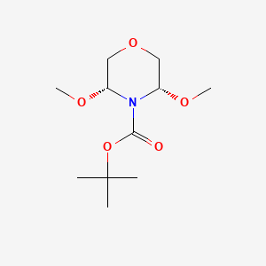 Tert-butyl (3S,5R)-3,5-dimethoxymorpholine-4-carboxylate