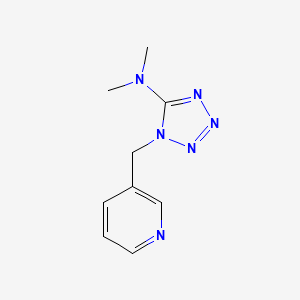 N,N-dimethyl-1-(3-pyridinylmethyl)-1H-1,2,3,4-tetraazol-5-amine