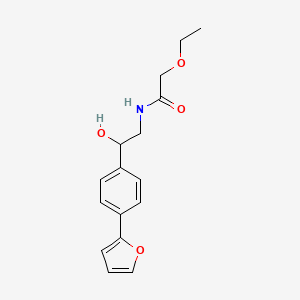 2-ethoxy-N-{2-[4-(furan-2-yl)phenyl]-2-hydroxyethyl}acetamide