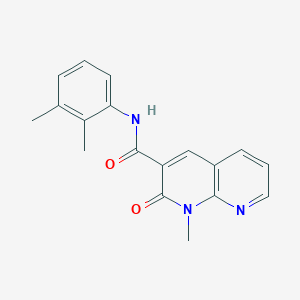 molecular formula C18H17N3O2 B2686759 N-(2,3-dimethylphenyl)-1-methyl-2-oxo-1,2-dihydro-1,8-naphthyridine-3-carboxamide CAS No. 899983-94-9