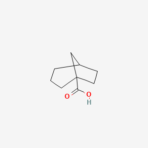 molecular formula C9H14O2 B2686963 Bicyclo[3.2.1]octane-1-carboxylic acid CAS No. 2534-83-0