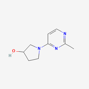 molecular formula C9H13N3O B2686988 1-(2-Methylpyrimidin-4-yl)pyrrolidin-3-ol CAS No. 1341891-32-4