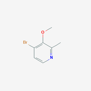 molecular formula C7H8BrNO B2687128 4-溴-3-甲氧基-2-甲基吡啶 CAS No. 1227592-47-3