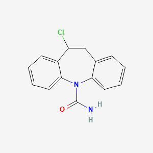 10-Chloro-10,11-dihydro-5H-dibenzo[b,f]azepine-5-carboxamide