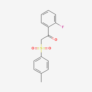 1-(2-Fluorophenyl)-2-[(4-methylphenyl)sulfonyl]ethanone