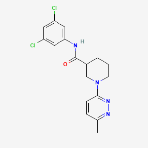 N-(3,5-dichlorophenyl)-1-(6-methylpyridazin-3-yl)piperidine-3-carboxamide