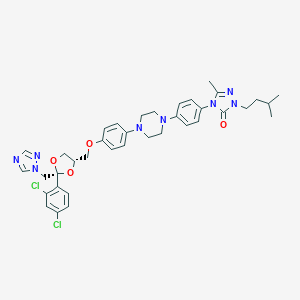 B026874 2-Desbutyl-2-isopentyl-5-methyl Itraconazole CAS No. 1217692-26-6