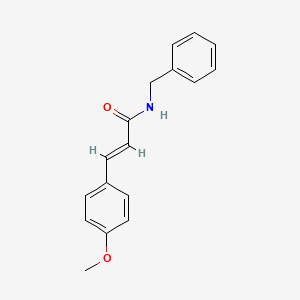 molecular formula C17H17NO2 B2687472 (E)-N-苄基-3-(4-甲氧基苯基)丙烯酰胺 CAS No. 612095-65-5