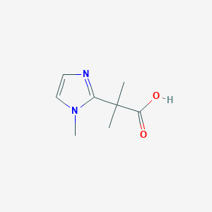 a,a,1-Trimethyl-1h-imidazole-2-acetic acid