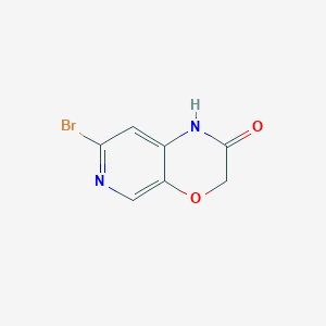 molecular formula C7H5BrN2O2 B2687491 7-溴-1H-吡啶并[3,4-b][1,4]噁啉-2(3H)-酮 CAS No. 943995-72-0