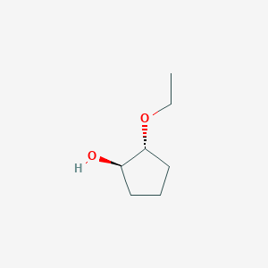 molecular formula C7H14O2 B2687525 trans-2-Ethoxycyclopentanol CAS No. 15051-94-2; 241147-36-4