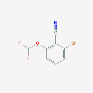 2-Bromo-6-(difluoromethoxy)benzonitrile