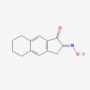 (E)-2-(hydroxyimino)-2,3,5,6,7,8-hexahydro-1H-cyclopenta[b]naphthalen-1-one