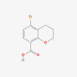 5-bromo-3,4-dihydro-2H-1-benzopyran-8-carboxylic acid