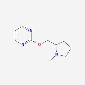 2-[(1-Methylpyrrolidin-2-yl)methoxy]pyrimidine