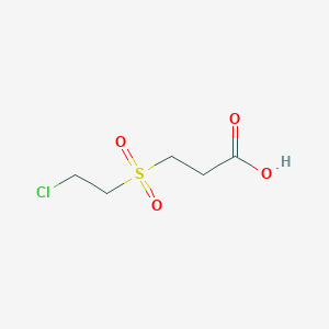 3-(2-chloroethylsulfonyl)propanoic Acid