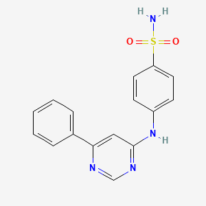 4-[(6-Phenylpyrimidin-4-yl)amino]benzenesulfonamide