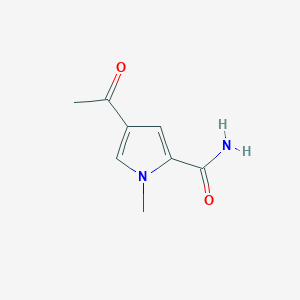 4-acetyl-1-methyl-1H-pyrrole-2-carboxamide