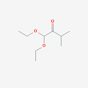 1,1-Diethoxy-3-methylbutan-2-one