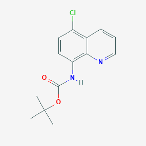 tert-butyl N-(5-chloroquinolin-8-yl)carbamate
