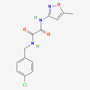 N1-(4-chlorobenzyl)-N2-(5-methylisoxazol-3-yl)oxalamide
