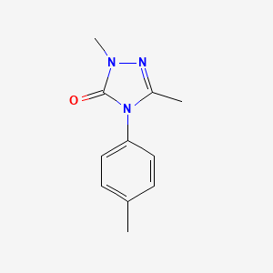 molecular formula C11H13N3O B2687864 2,5-dimethyl-4-(4-methylphenyl)-2,4-dihydro-3H-1,2,4-triazol-3-one CAS No. 860784-95-8
