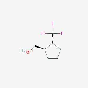 Rel-rel-((1R,2R)-2-(trifluoromethyl)cyclopentyl)methanol