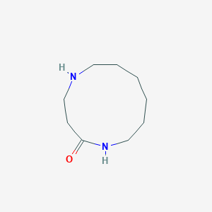 molecular formula C9H18N2O B2688036 1,5-Diazacycloundecan-2-one CAS No. 1824440-20-1
