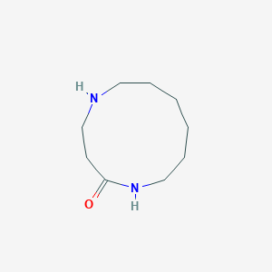 molecular formula C9H18N2O B2688036 1,5-二氮杂十一烷-2-酮 CAS No. 1824440-20-1