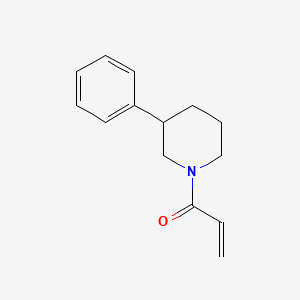 1-(3-Phenylpiperidin-1-yl)prop-2-en-1-one