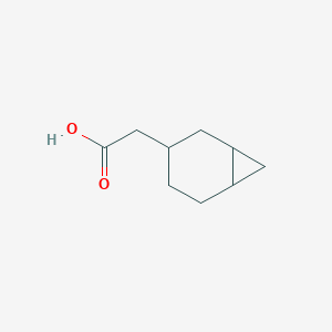 molecular formula C9H14O2 B2688123 2-(Bicyclo[4.1.0]heptan-3-yl)acetic acid CAS No. 1784988-07-3