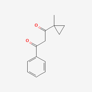 1-(1-Methylcyclopropyl)-3-phenylpropane-1,3-dione