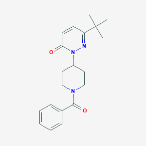 2-(1-Benzoylpiperidin-4-yl)-6-tert-butylpyridazin-3-one